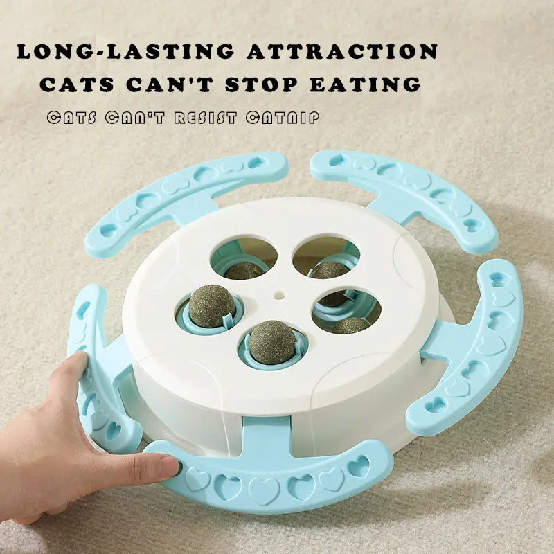 Cat Toy Edible Catnip Ball Safe and Healthy Catnip Cat Family Chasing Game Toys, Cleaning Teeth, Protecting The Stomach