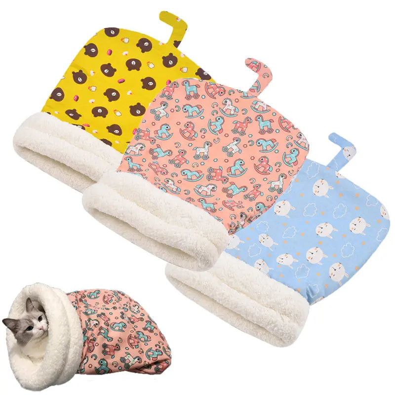 Cute-Cat-Sleeping-Bag-with-Tail-1