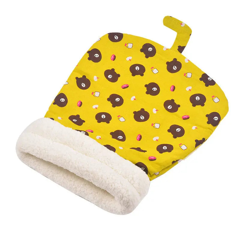 Cute-Cat-Sleeping-Bag-with-Tail-SKU-Yellow